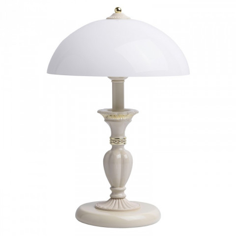 Lampe de table beige classic 2 ampoules 45 cm