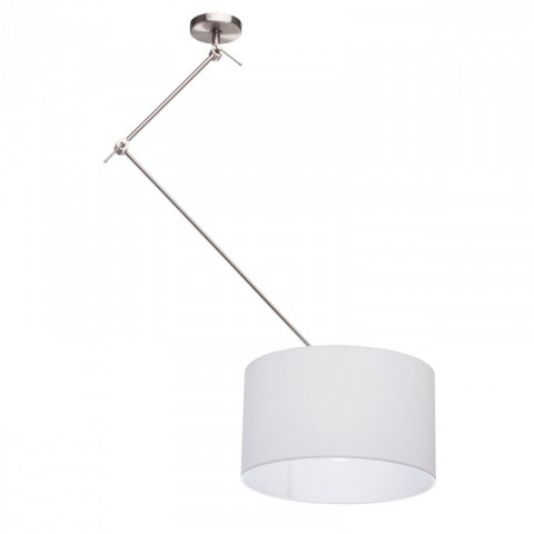 Suspension chromée megapolis 1 ampoule 148 cm