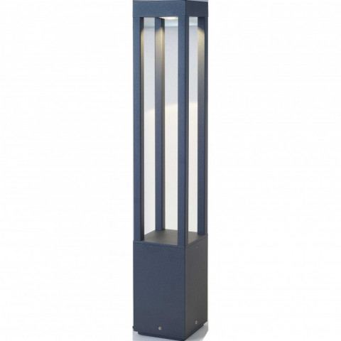 Balise de jardin gris foncé agra h65