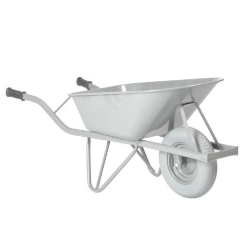 Brouette universelle, roue increvable, capacité 80 litres