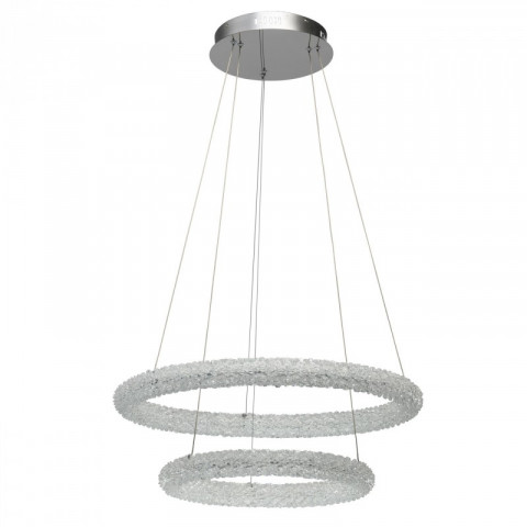 Suspension chromée crystal   150 cm