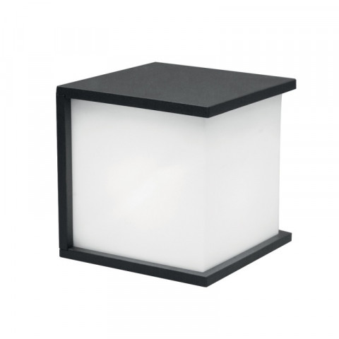 Applique boxcube 16,5 cm, graphite