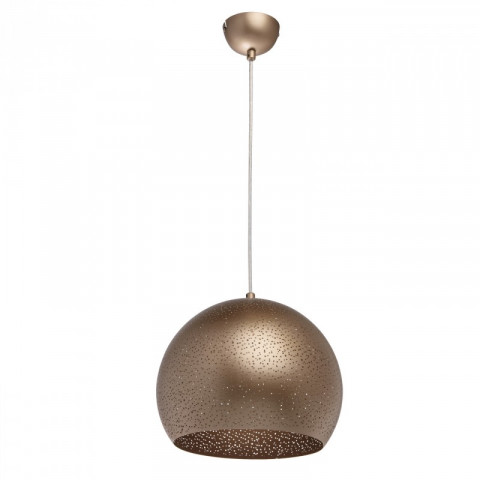 Suspension dorée megapolis 1 ampoule 130 cm