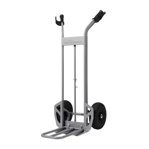 Diable 200kg NST-400 bavette rabattable, roues pneumatiques