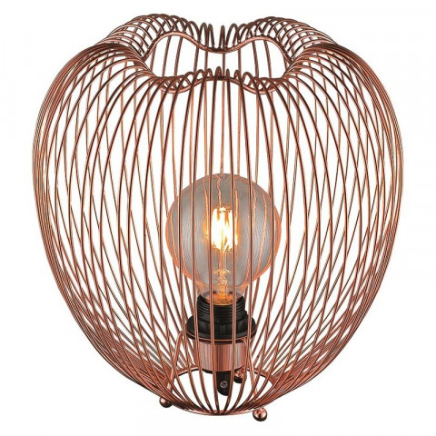 Lampe de table cuivre leeds 1 lumières