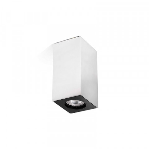 Plafonnier aluminium squad 1 ampoule h13 cm