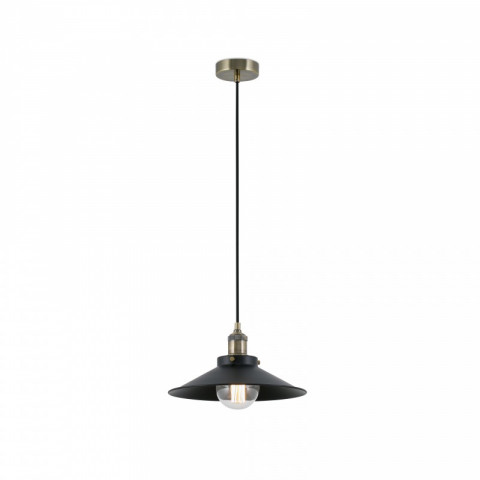 Suspension noire marlin 1 ampoule