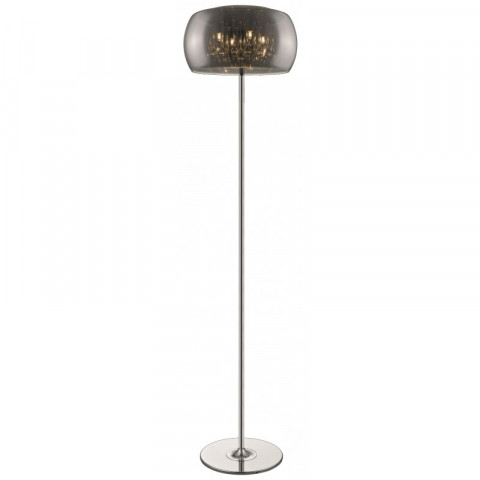 Lampadaire chrome ludlow 4 lumières