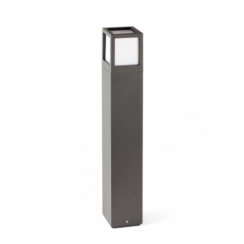 Balise de jardin gris foncé onze 1 ampoule