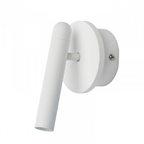 Applique murale blanche techno   10 cm