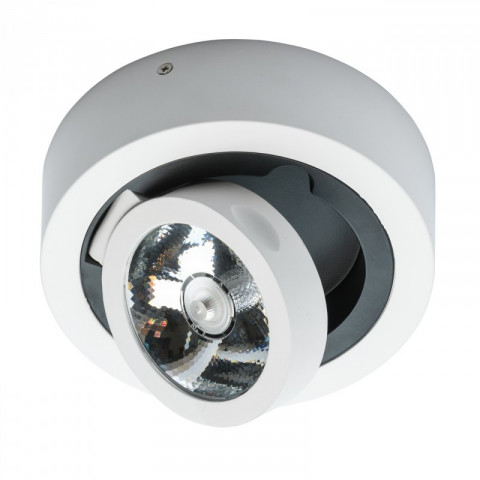 Plafonnier blanc techno   5 cm