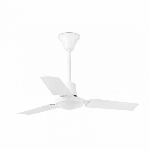 Ventilateur de plafond blanc mini indus