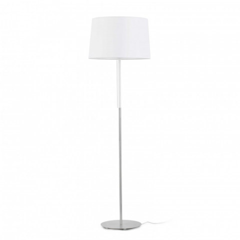 Lampadaire blanc volta 1 ampoule