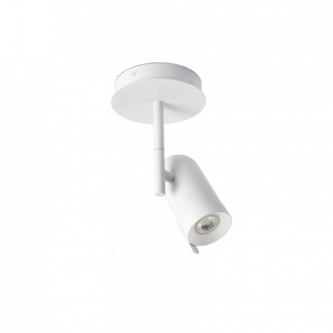 Plafonnier blanc orleans 1 ampoule