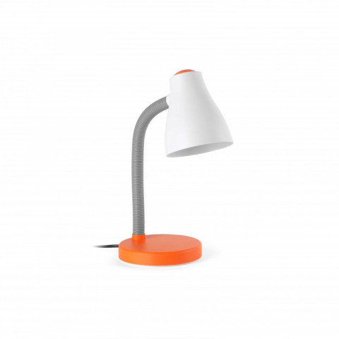 Lampe de bureau orange bob 1 ampoule