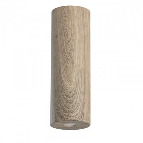 Plafonnier marron techno 1 ampoule 30 cm