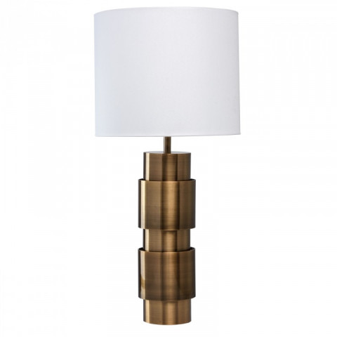 Lampe de table laiton megapolis 1 ampoule 65 cm