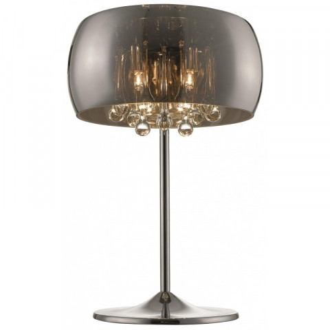 Lampe de table chrome ludlow 3 lumières