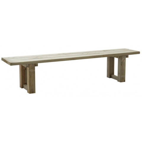 Banc de jardin en bois traité autoclave