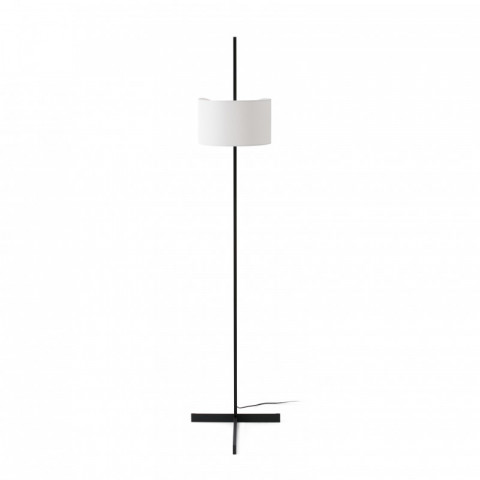 Lampadaire noir stand up h175 1 ampoule