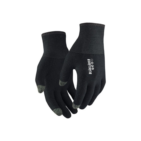 Sous-gants de travail hiver tactiles en laine SUPREME WARM Jauge 15 29991413 - Taille au choix