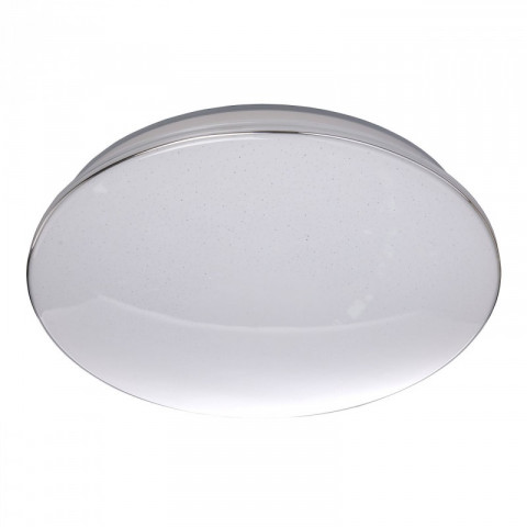 Plafonnier argenté techno   10 cm