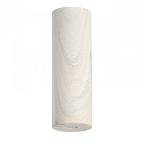 Plafonnier beige techno 1 ampoule 30 cm
