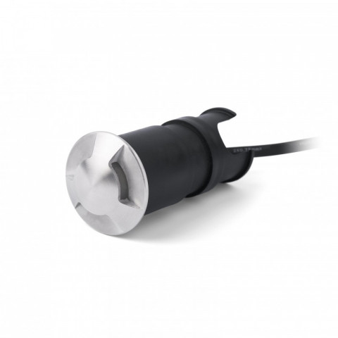 Aplique murale de jardin nickel kane h4,5 cm