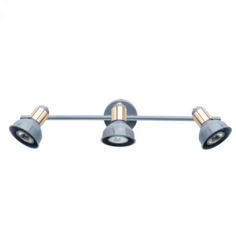 Spot bleu neoclassic 3 ampoules 17 cm