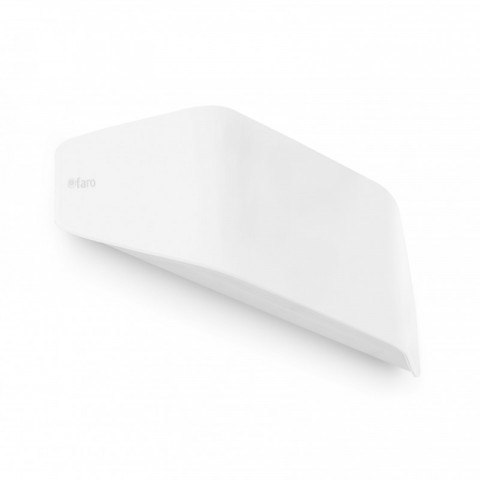Aplique murale de jardin blanche future 1 ampoule