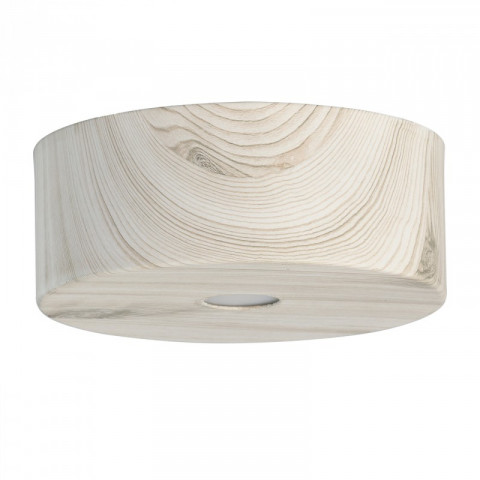 Plafonnier beige techno 1 ampoule 6 cm
