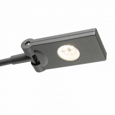 Projecteur de jardin gris foncé toran