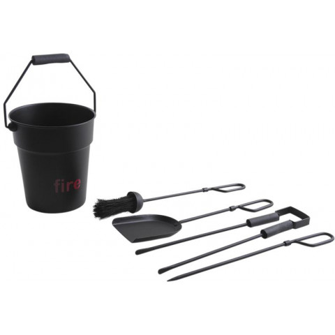 Seau 4 accessoires cheminée fire