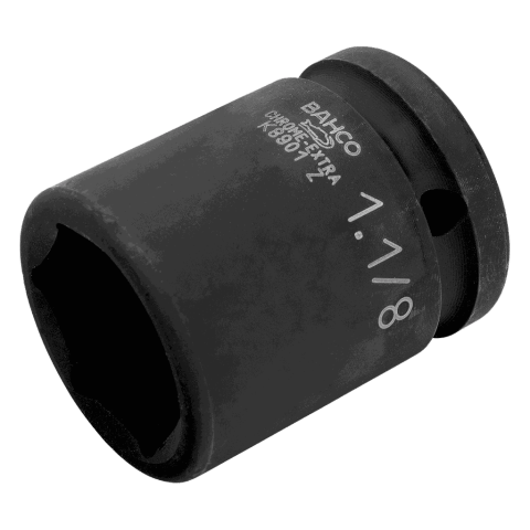 Douille à choc 6 pans 1-1/2 115 mm finition phosphatée k9801m-115 bahco