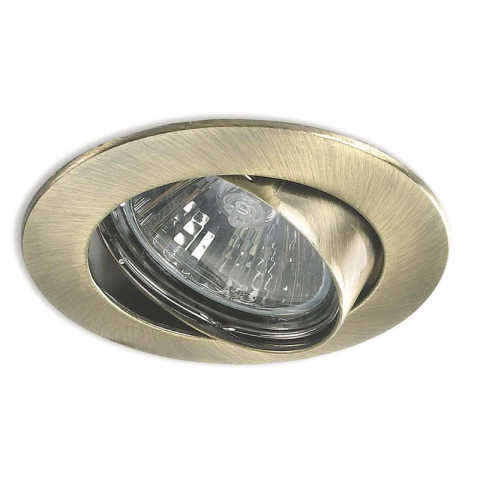 Plafonnier laiton techno 1 ampoule 2 cm