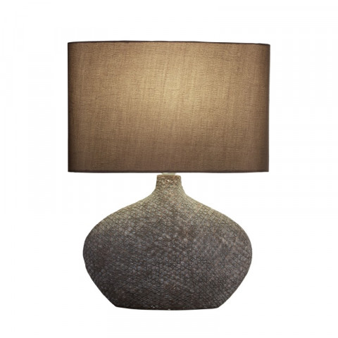 Lampe fairview, céramique, avec abat-jour