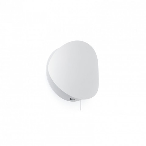 Aplique murale blanc mat ovo h19 1 ampoule
