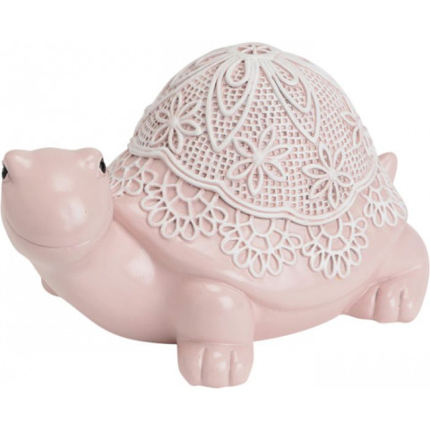 Statuette dentelle de décoration tortue