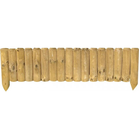 Bordure rigide marron fsc mixte