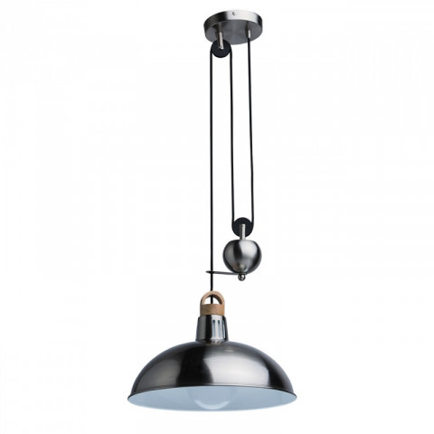 Suspension grise megapolis 1 ampoule 220 cm
