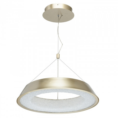 Suspension dorée techno   132 cm