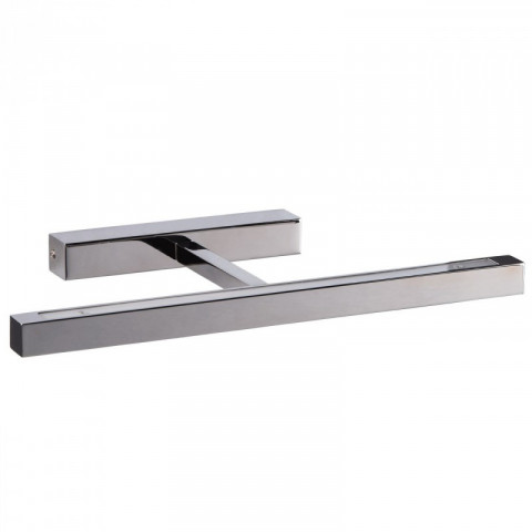 Spot chromé techno 1 ampoule 21 cm