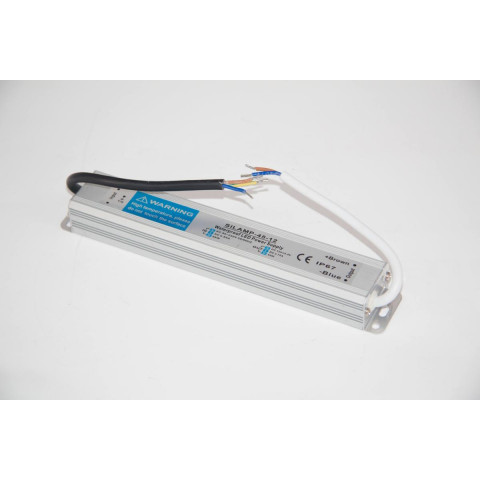 Transformateur ip67 45w / 220v - 12v dc 3.75a