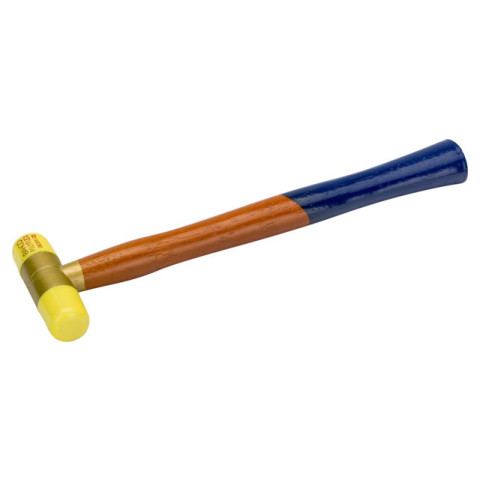 Marteau à tête plastique polyflex 40 mm avec manche en bois 3625y-40 bahco