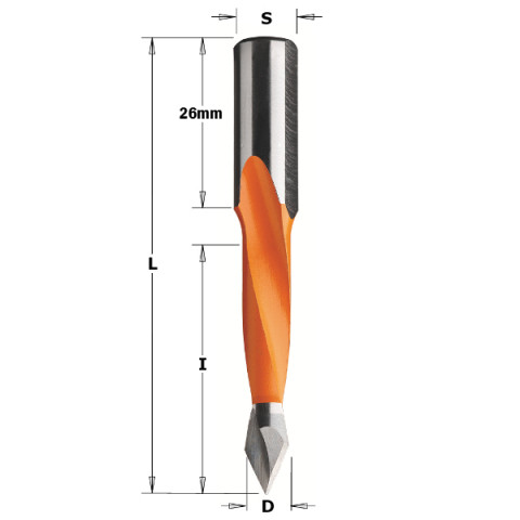 Meche trou-debouchant hm d=4x30x70 s=10x26 dr 314.040.11