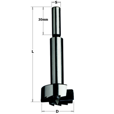 Mèche forstner  sp  s=3/8  d=1/2"   dr" 537.127.31