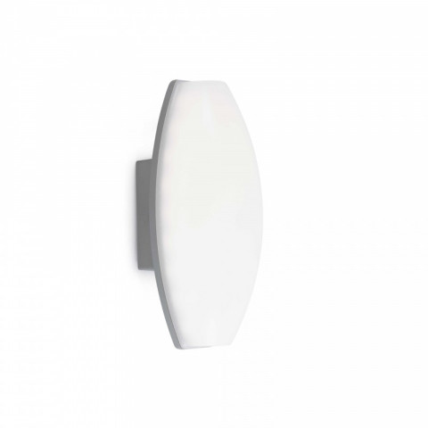 Aplique murale de jardin blanche baco