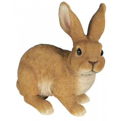 Lapin en résine assis 30 cm