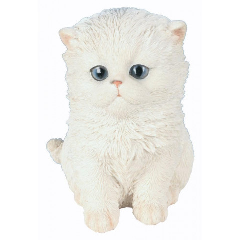 Chaton persant en résine 16 cm
