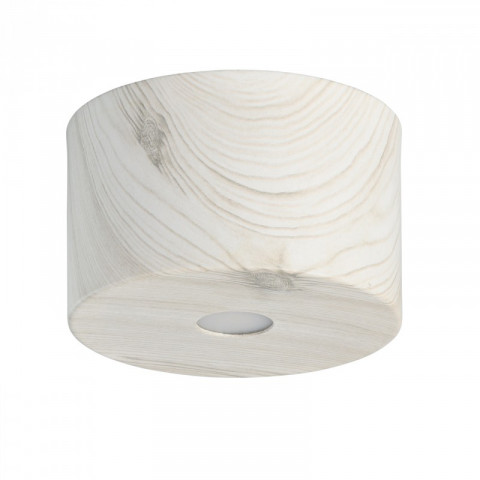 Plafonnier beige techno 1 ampoule 8 cm